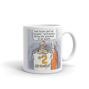 #2 Grandpa Mug by John Hunter
